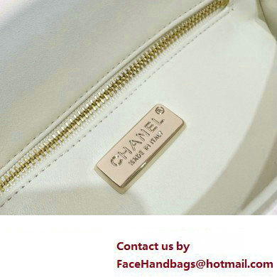 CHANEL Sequins  &  Gold-Tone Metal White, Yellow, Pink  &  Blue Small Flap Bag AS4561 2024